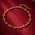Love Stone Gold Plated Bracelet For Women