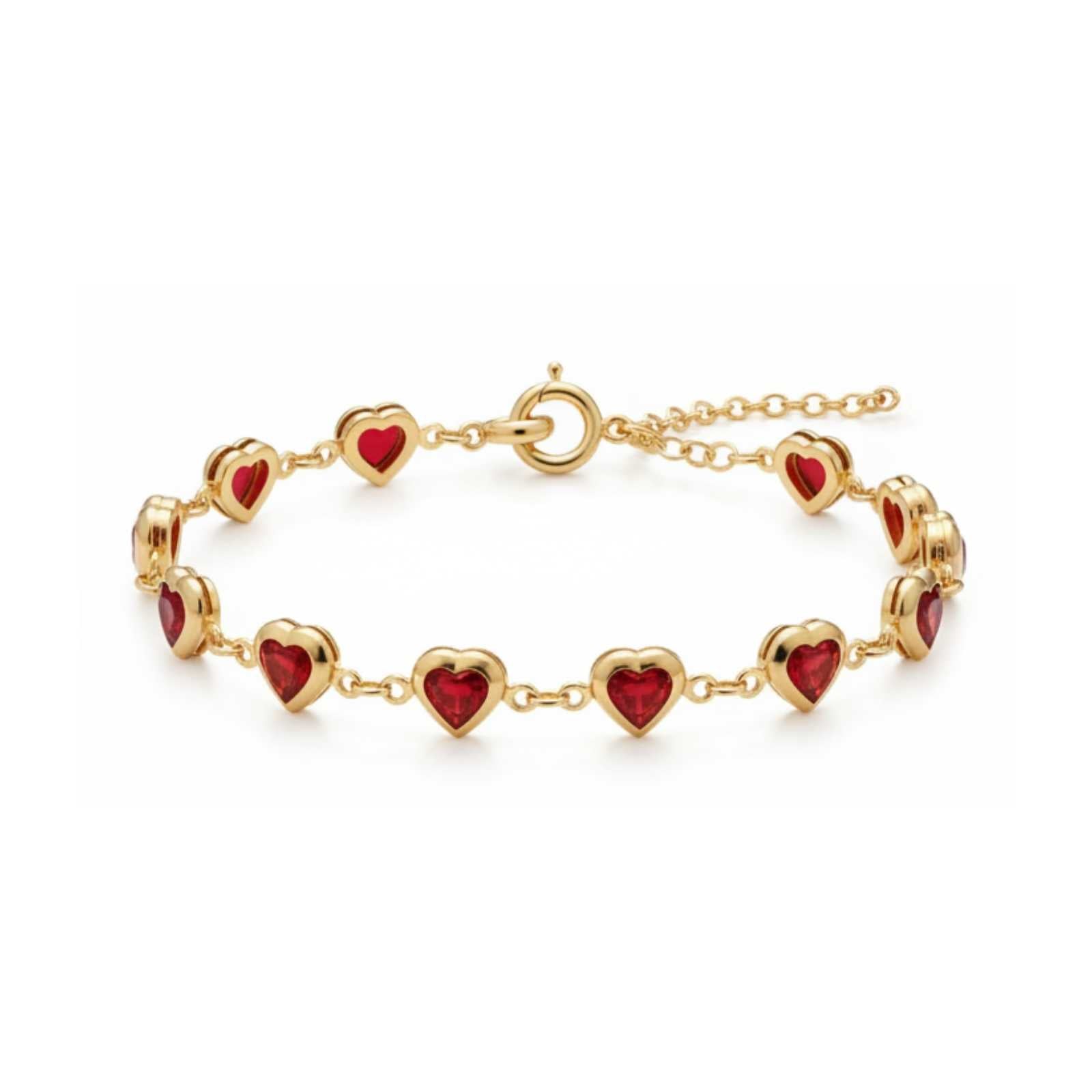 Love Stone Gold Plated Bracelet For Women