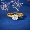Gold Plated Dream Weaver Adjustable  Ring