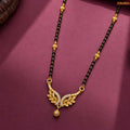 Zavera Traditional Vine Gold Plated Mangalsutra