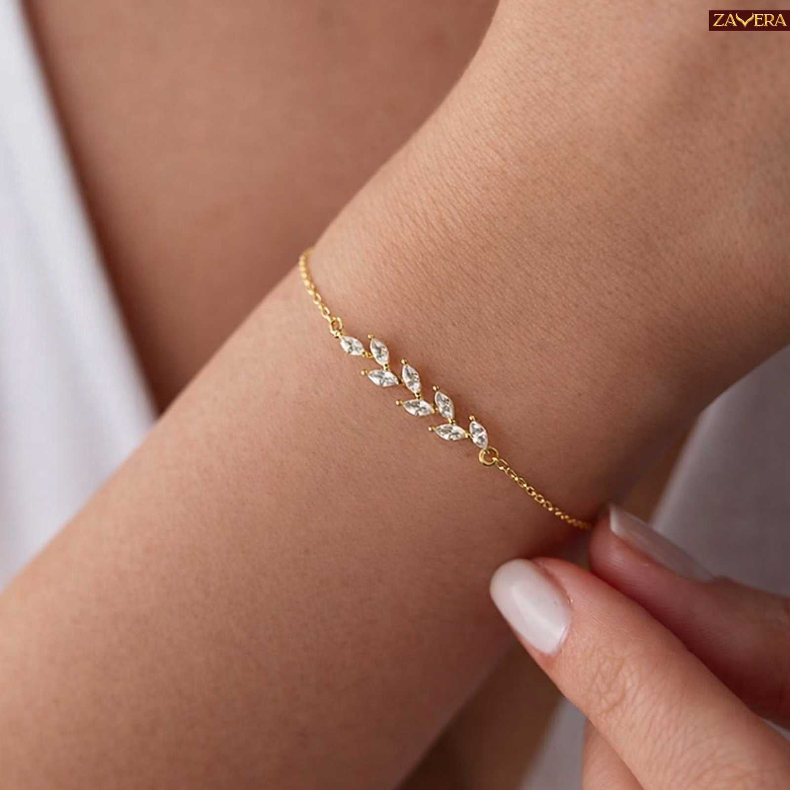 Everleaf Gold Plated Bracelet For Women