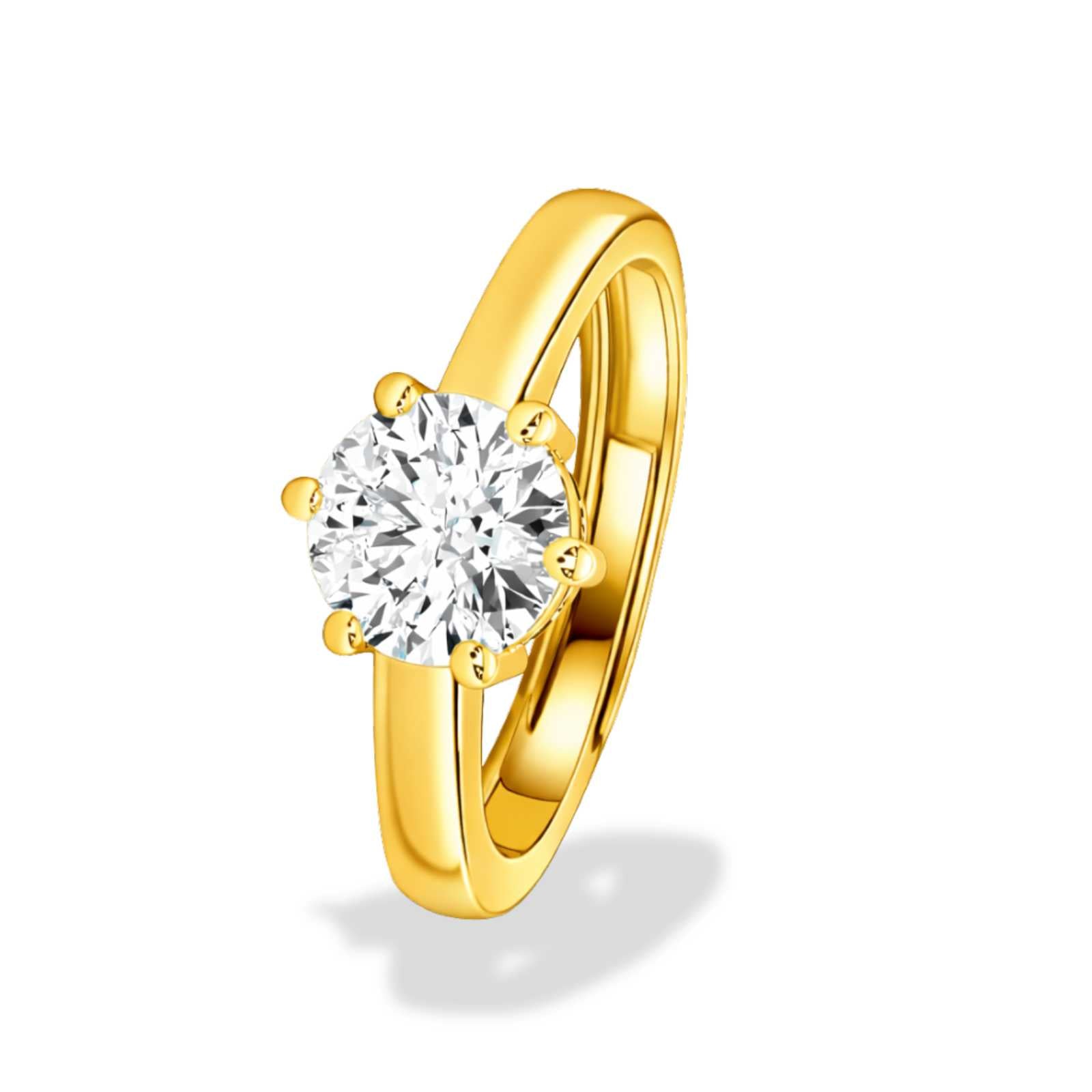 Gold Plated Dream Weaver Adjustable  Ring