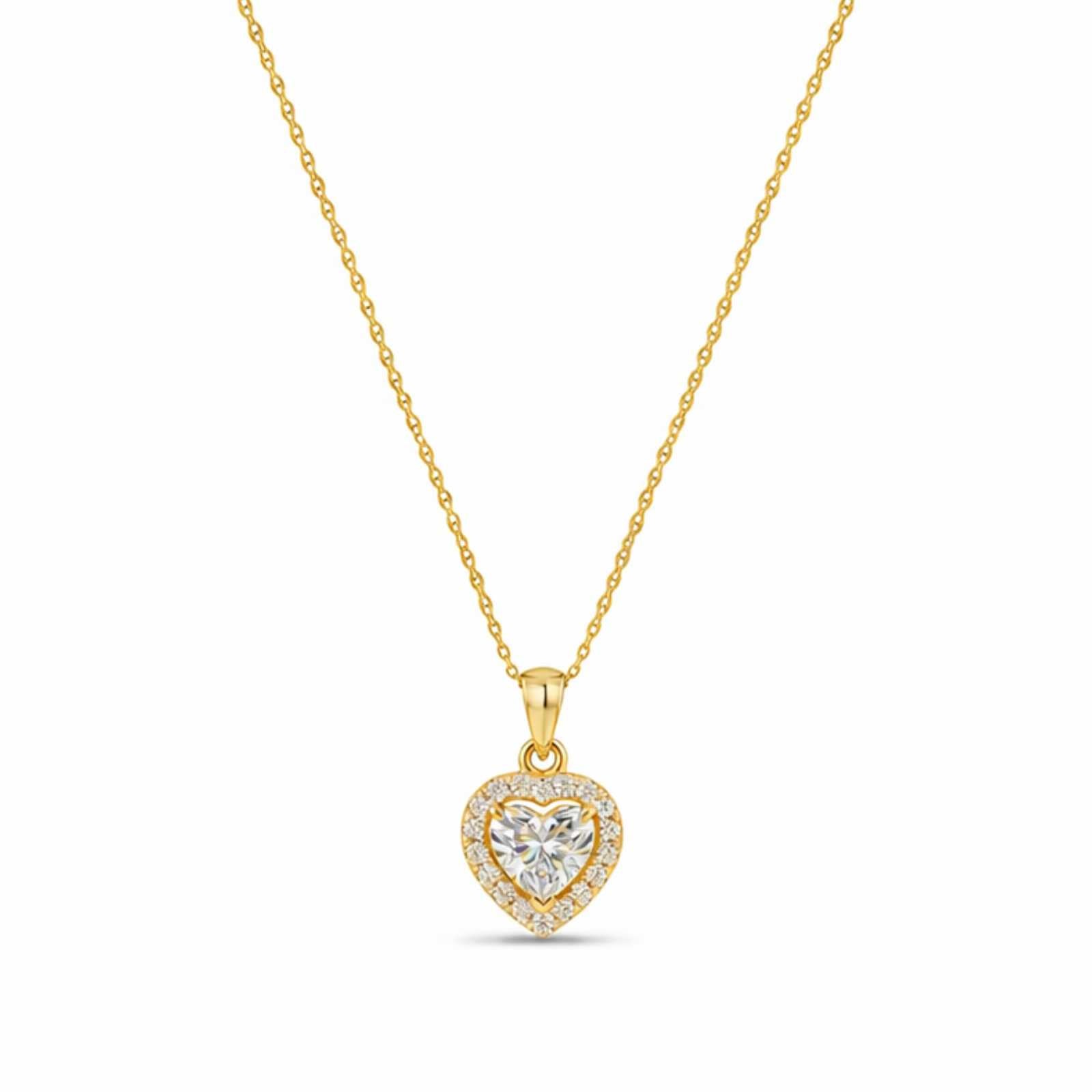 Zavera Gold Plated Star Pendant Necklace for Women