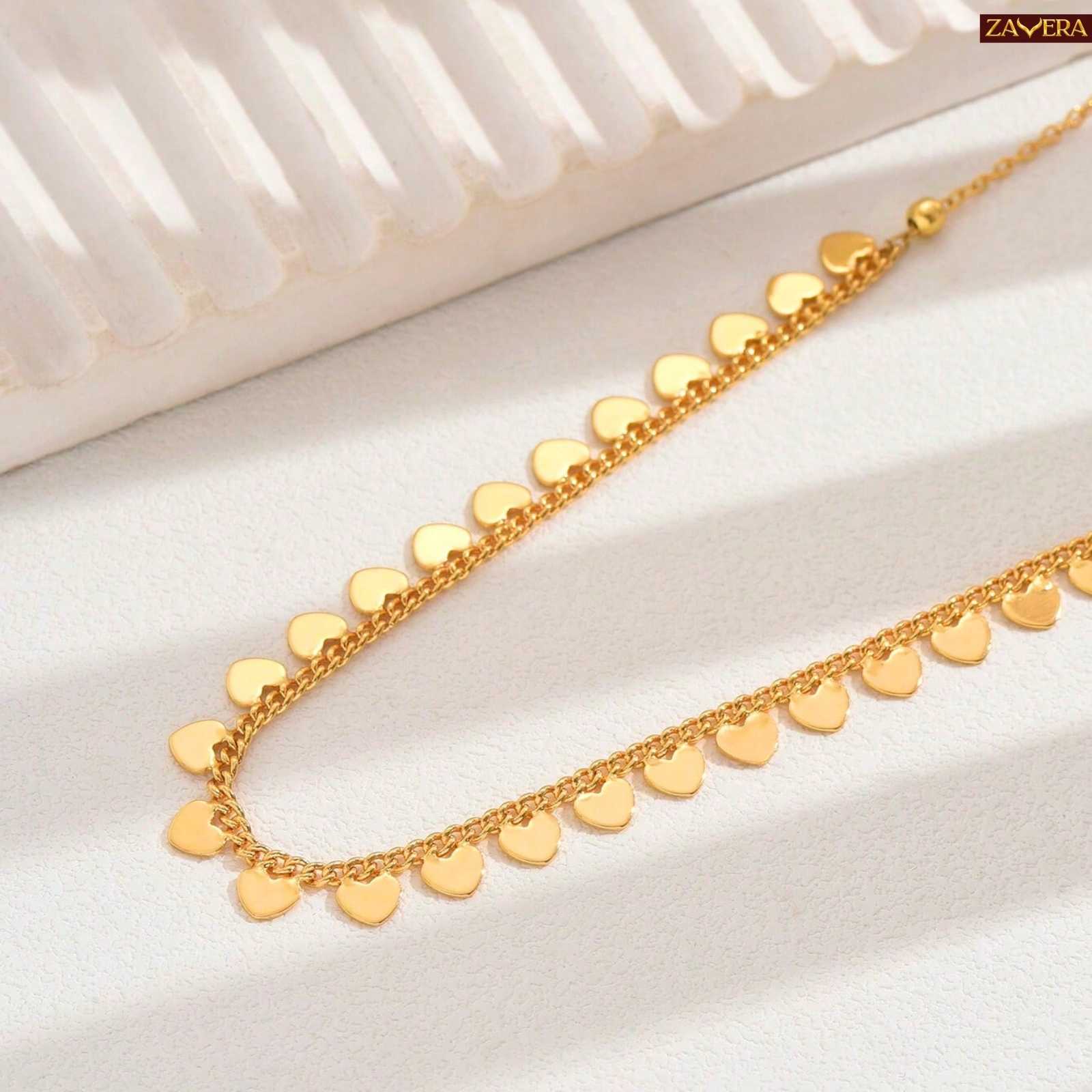 Minimalist Sequined Cute Star Gold Plated Necklace