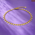 Love Dangle Gold Plated Bracelet For Women