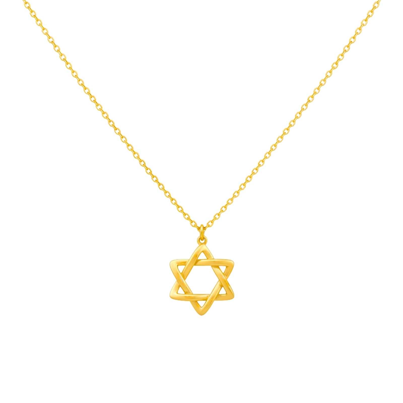 Loop Star Gold Plated Pendant for Women